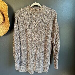 Vintage The Limited Cotton Oversize Mock neck Sweater